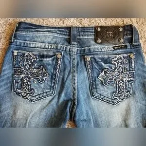 Miss me 27インチ Miss Me | Jeans | Miss Me Designer Bootcut Jeans 27 | Poshmark